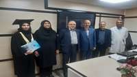  جلسه ارائه گزارش نهایی رساله دکتری تخصصی خانم فرزانه غلامی مطلق  دانشجوی دوره چهارم دکتری تخصصی پرستاری درتاریخ 1403/3/7 برگزارشد